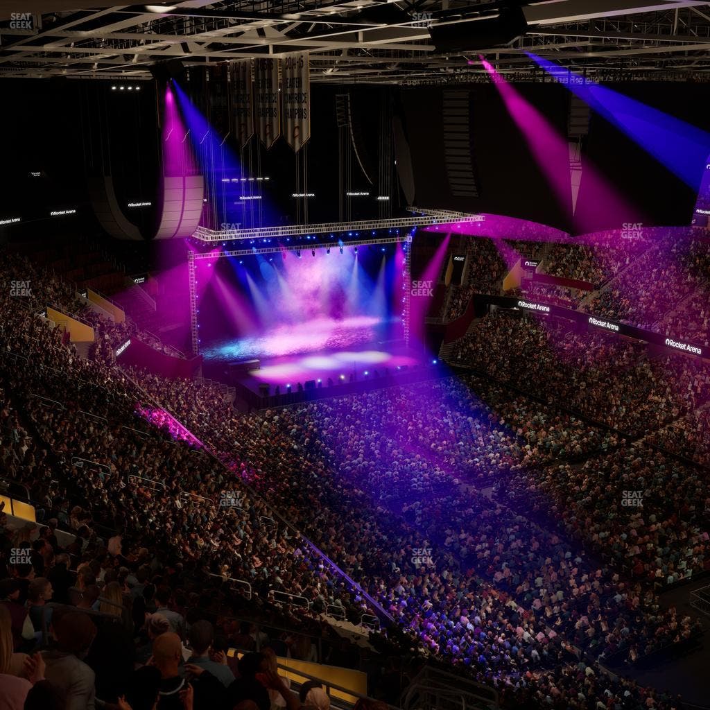 Rocket Arena - Section 205 Seat View
