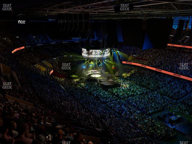 Rocket Arena - Section 205 Seat View Rocket Arena - Section 205 Seat View