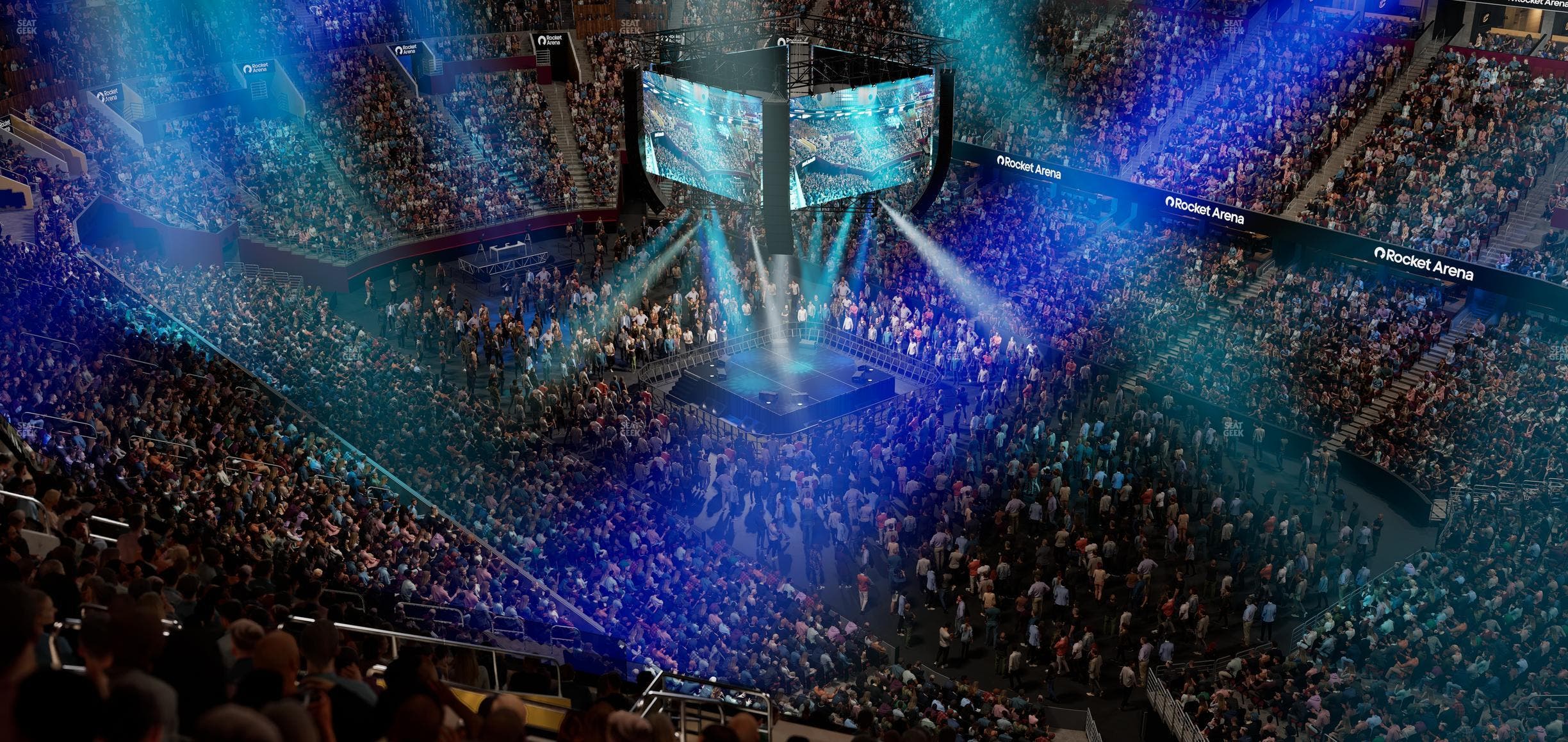 Rocket Arena - Section 205 Seat View