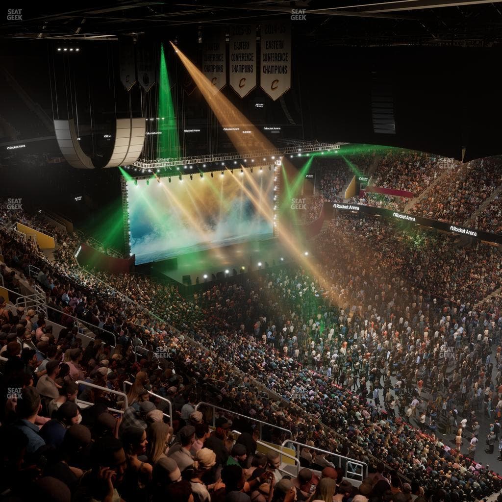 Rocket Arena - Section 206 Seat View