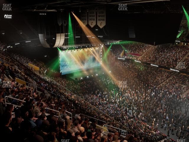 Rocket Arena - Section 206 Seat View