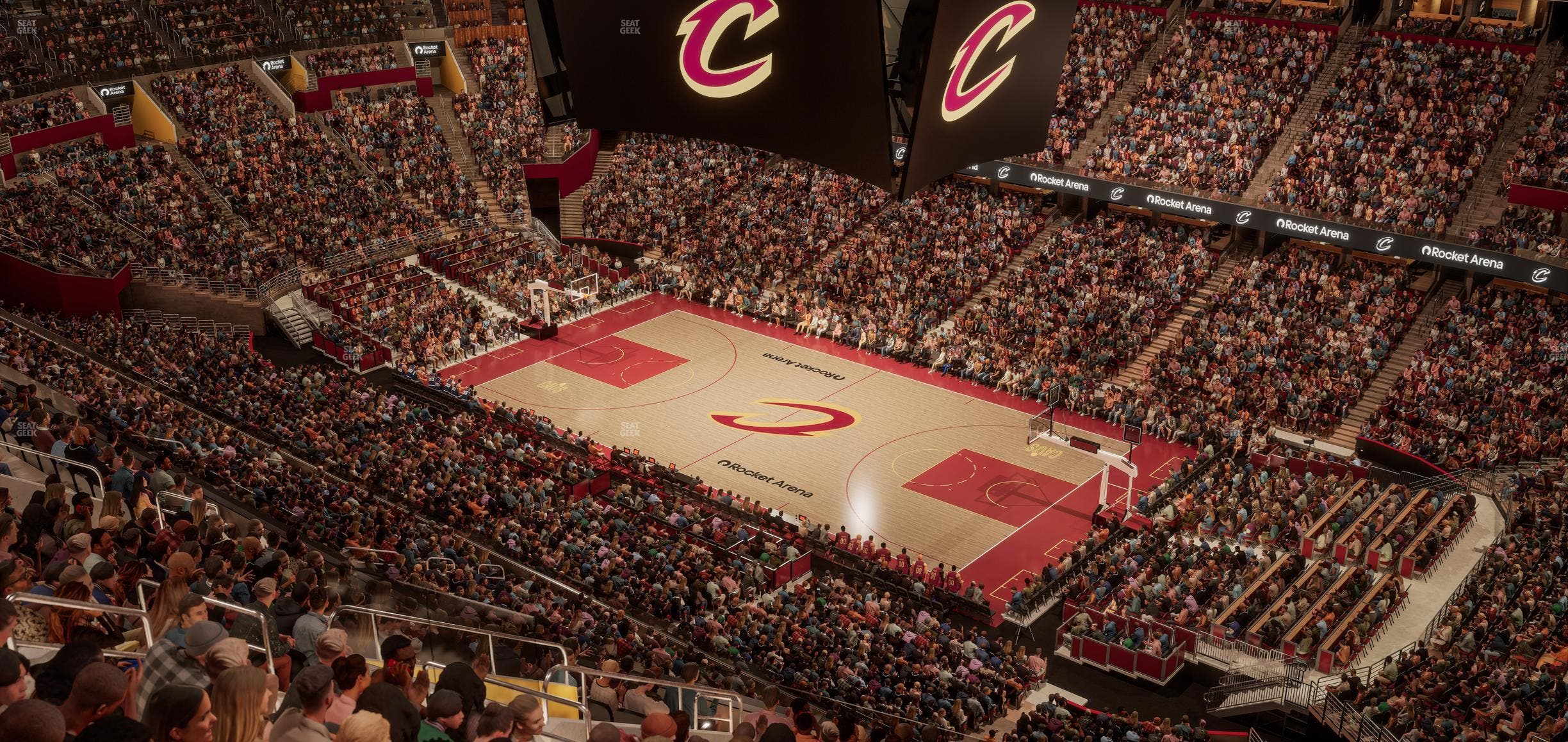 Rocket Arena - Section 206 Seat View