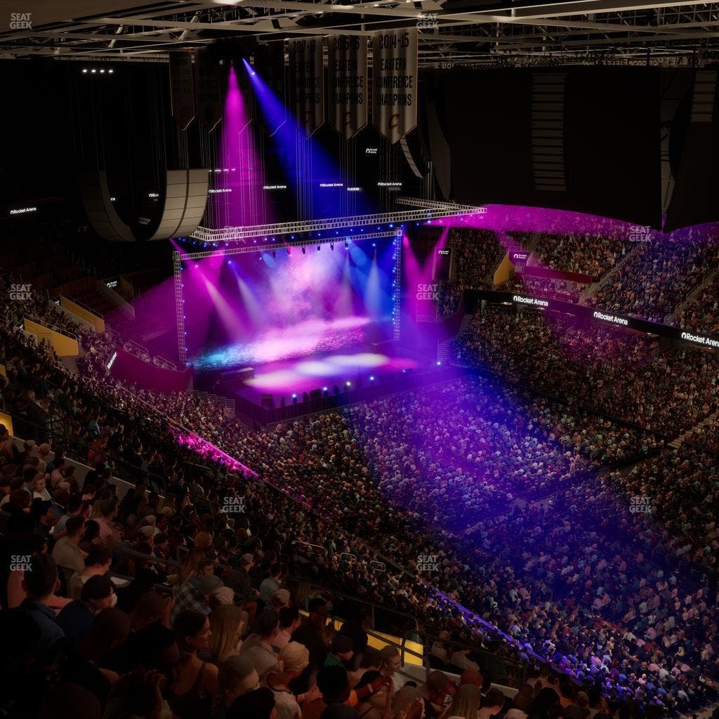 Rocket Arena - Section 206 Seat View
