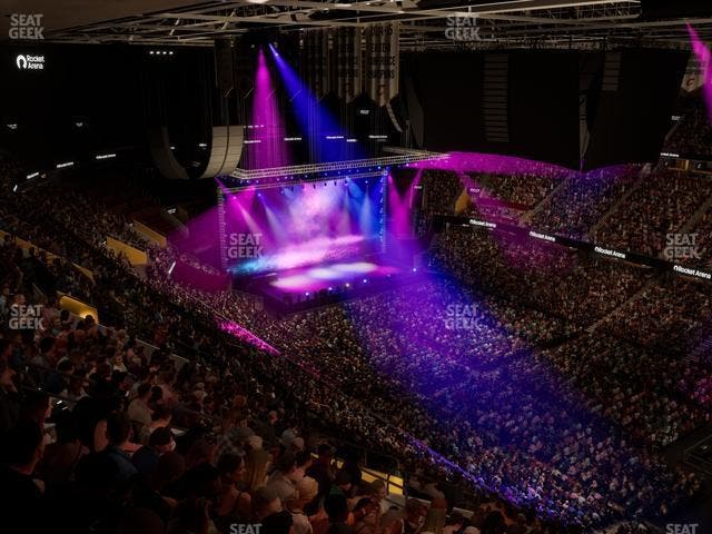 Rocket Arena - Section 206 Seat View