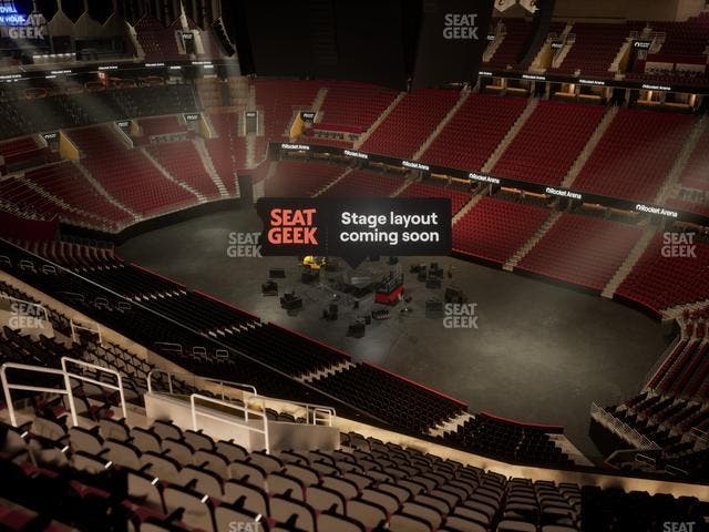Rocket Arena - Section 206 Seat View