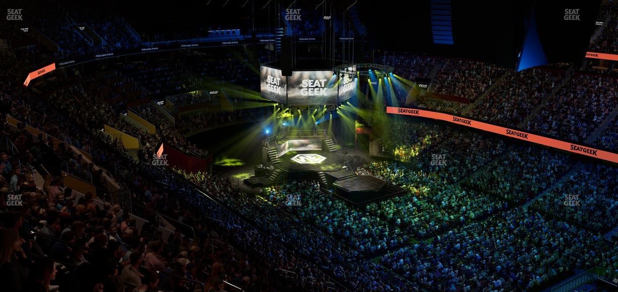 Rocket Arena - Section 206 Seat View