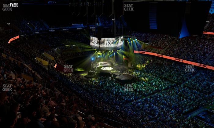 Rocket Arena - Section 206 Seat View