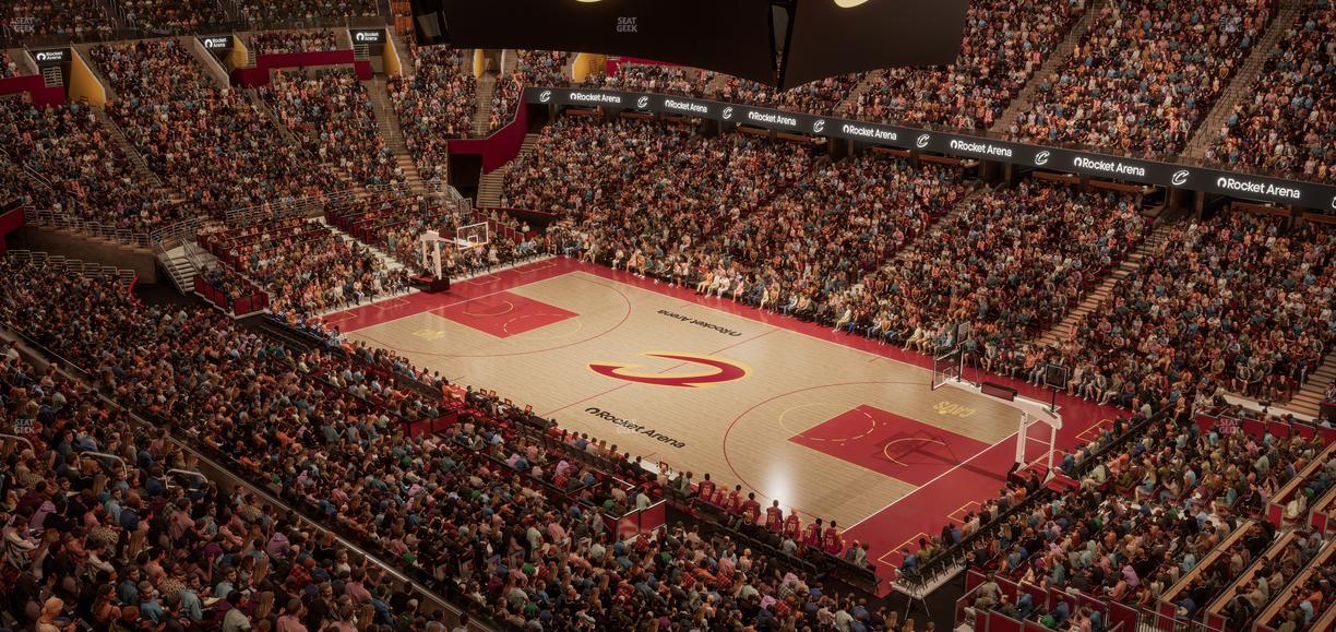 Rocket Arena - Section 206 Seat View