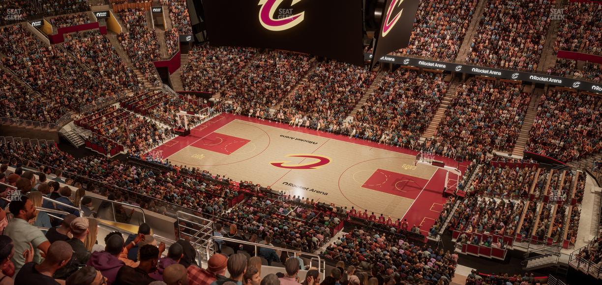 Rocket Arena - Section 207 Seat View