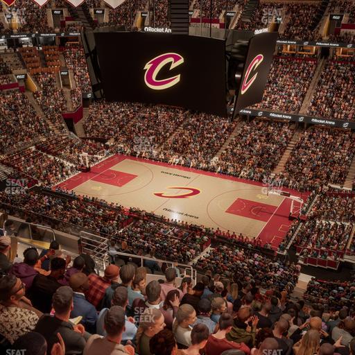 Rocket Arena - Section 207 Seat View