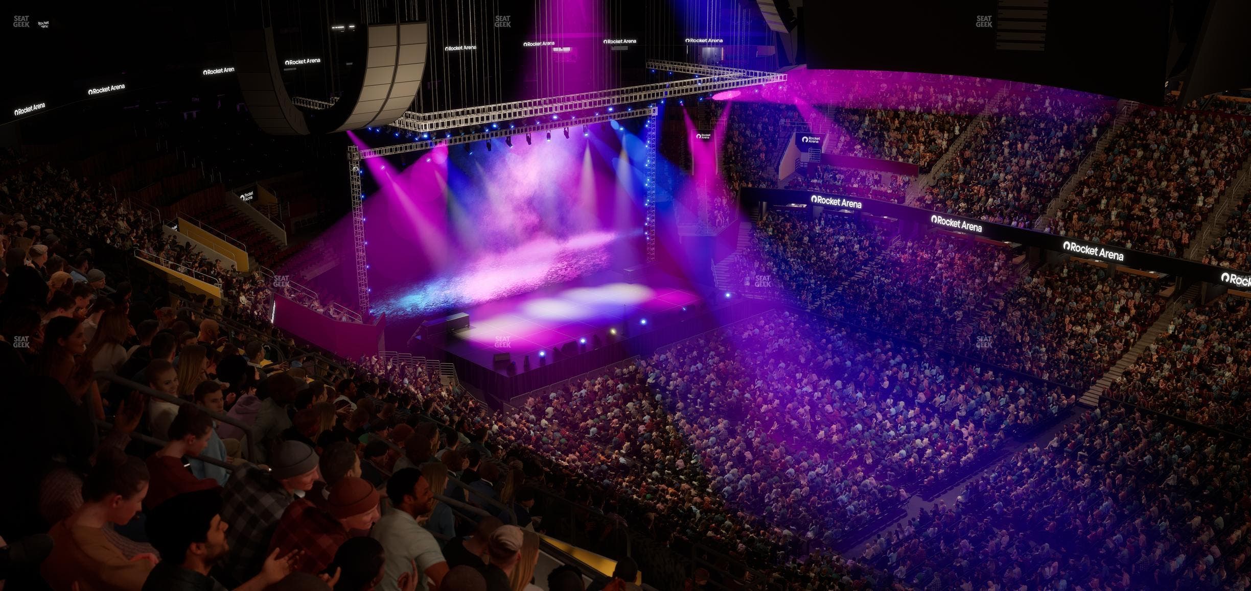 Rocket Arena - Section 207 Seat View