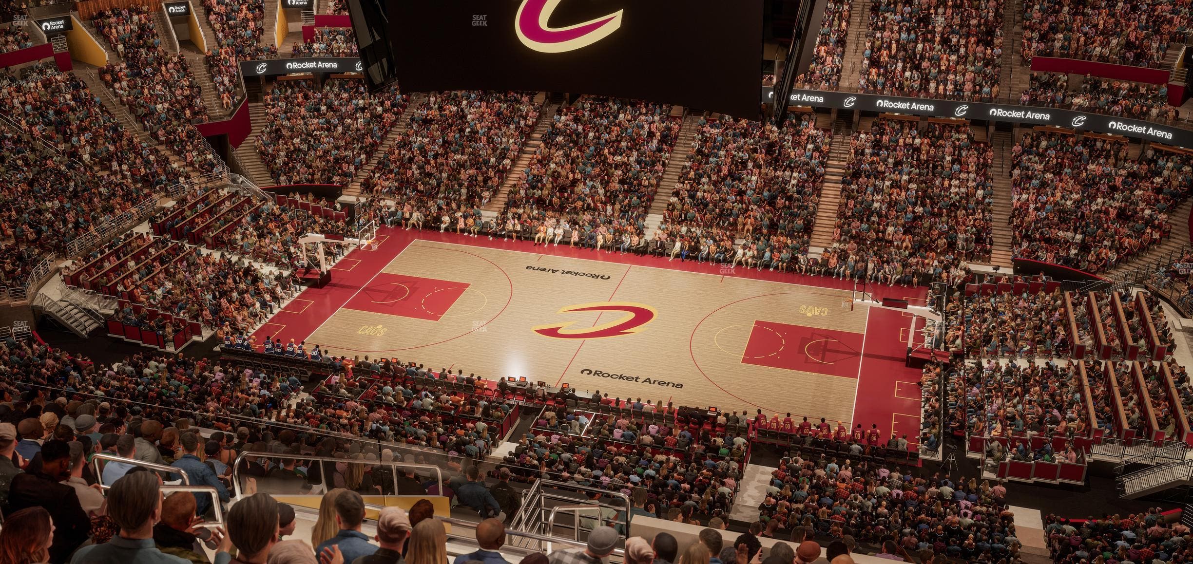 Rocket Arena - Section 208 Seat View