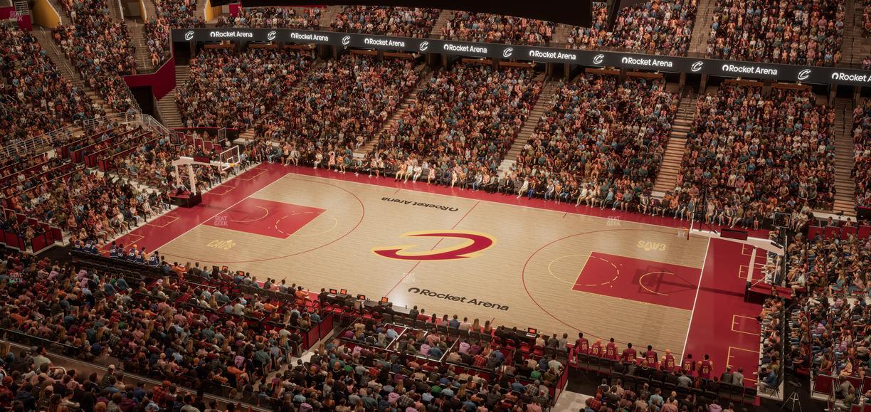 Rocket Arena - Section 208 Seat View