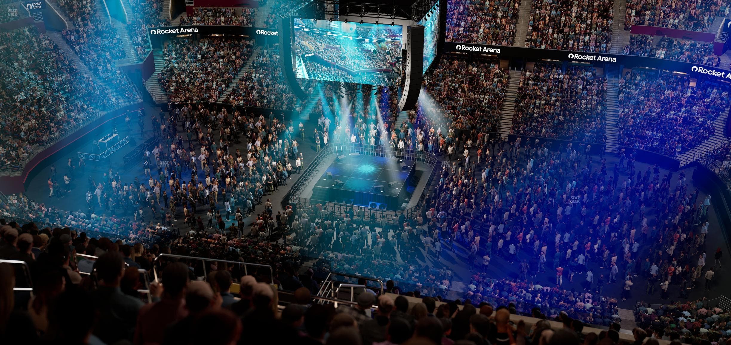 Rocket Arena - Section 208 Seat View