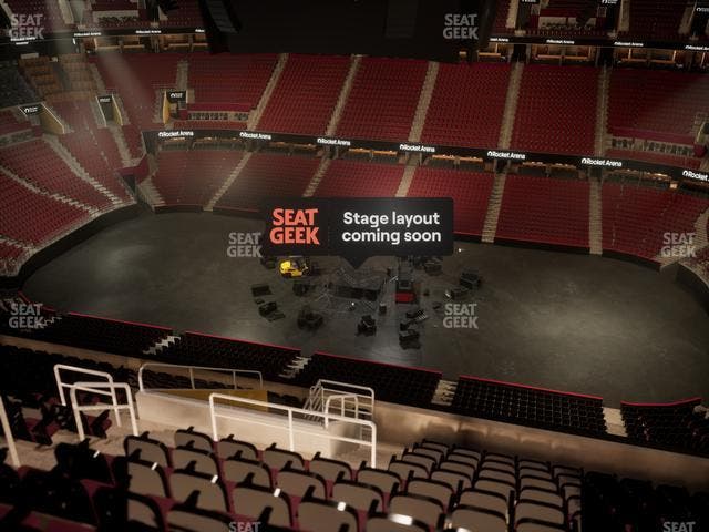 Rocket Arena - Section 208 Seat View