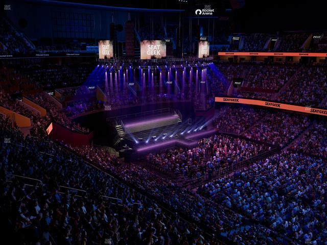 Rocket Arena - Section 208 Seat View