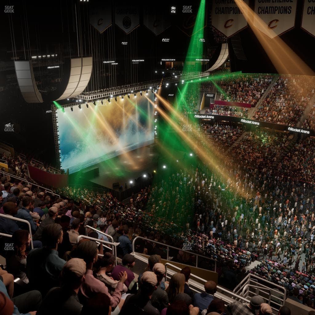 Rocket Arena - Section 208 Seat View