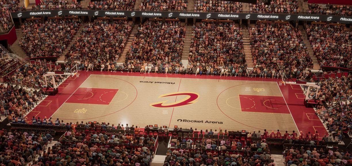 Rocket Arena - Section 209 Seat View