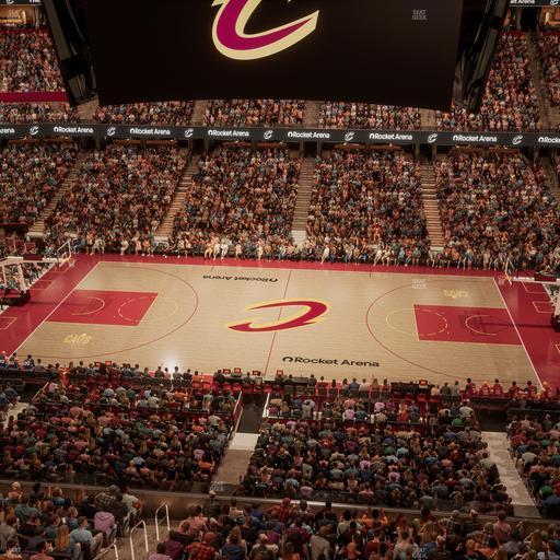 Rocket Arena - Section 209 Seat View