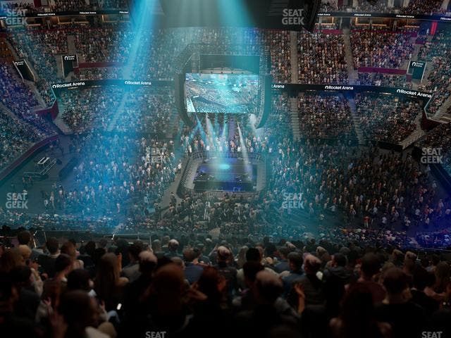 Rocket Arena - Section 209 Seat View