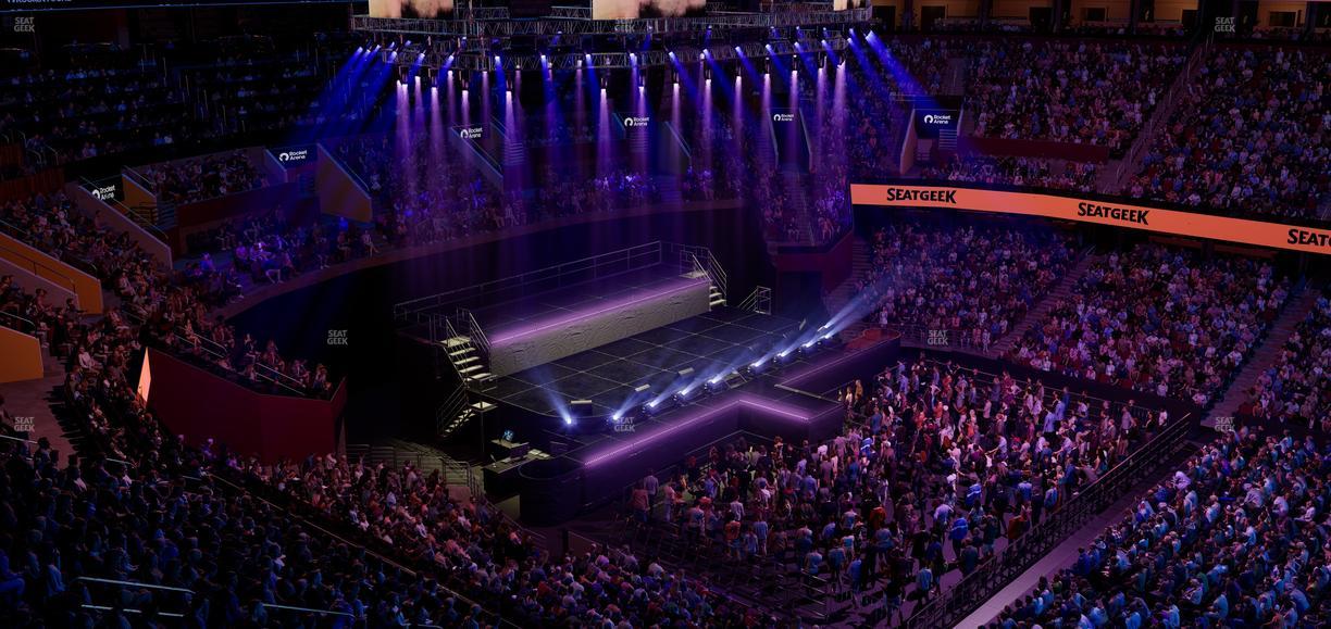 Rocket Arena - Section 209 Seat View