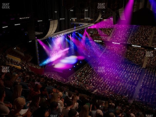 Rocket Arena - Section 209 Seat View