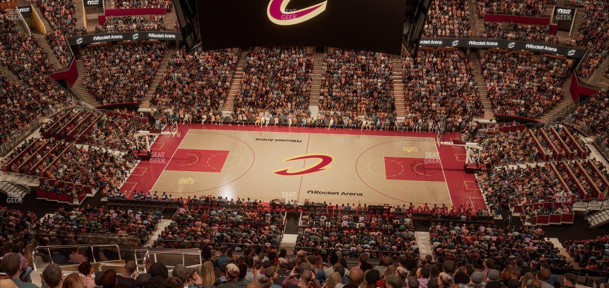 Rocket Arena - Section 209 Seat View