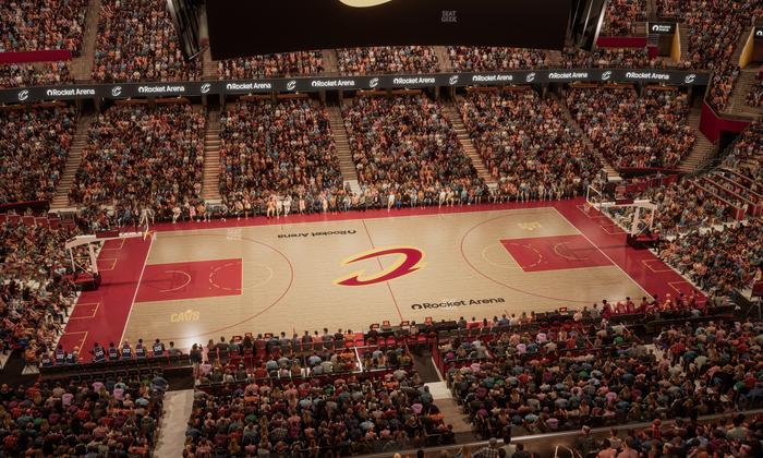Rocket Arena - Section 210 Seat View