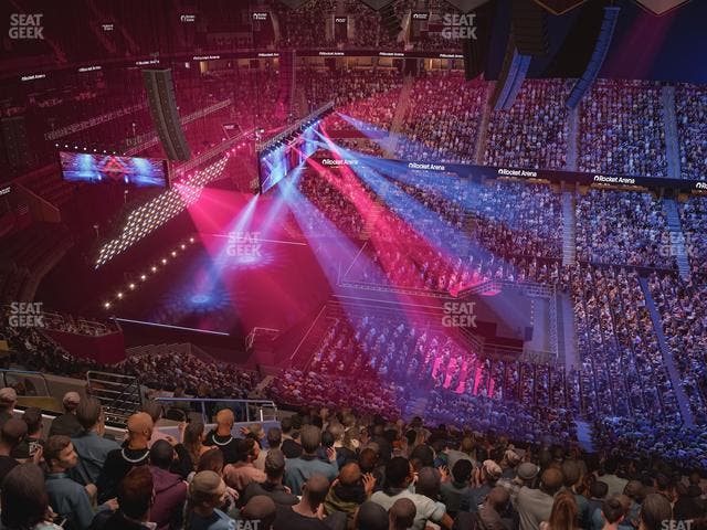 Rocket Arena - Section 210 Seat View