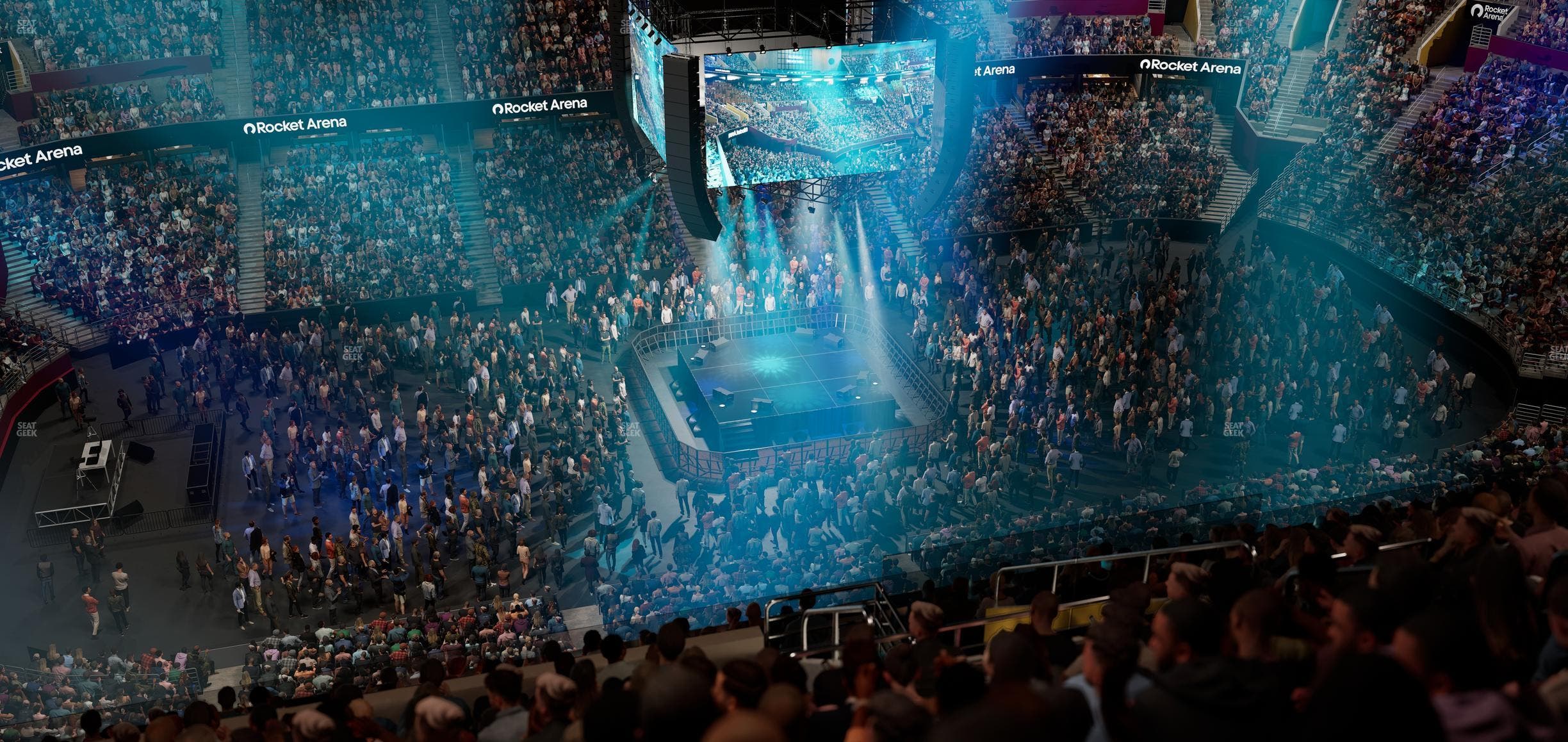 Rocket Arena - Section 211 Seat View