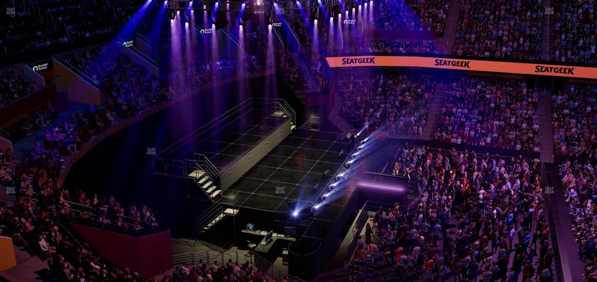 Rocket Arena - Section 211 Seat View