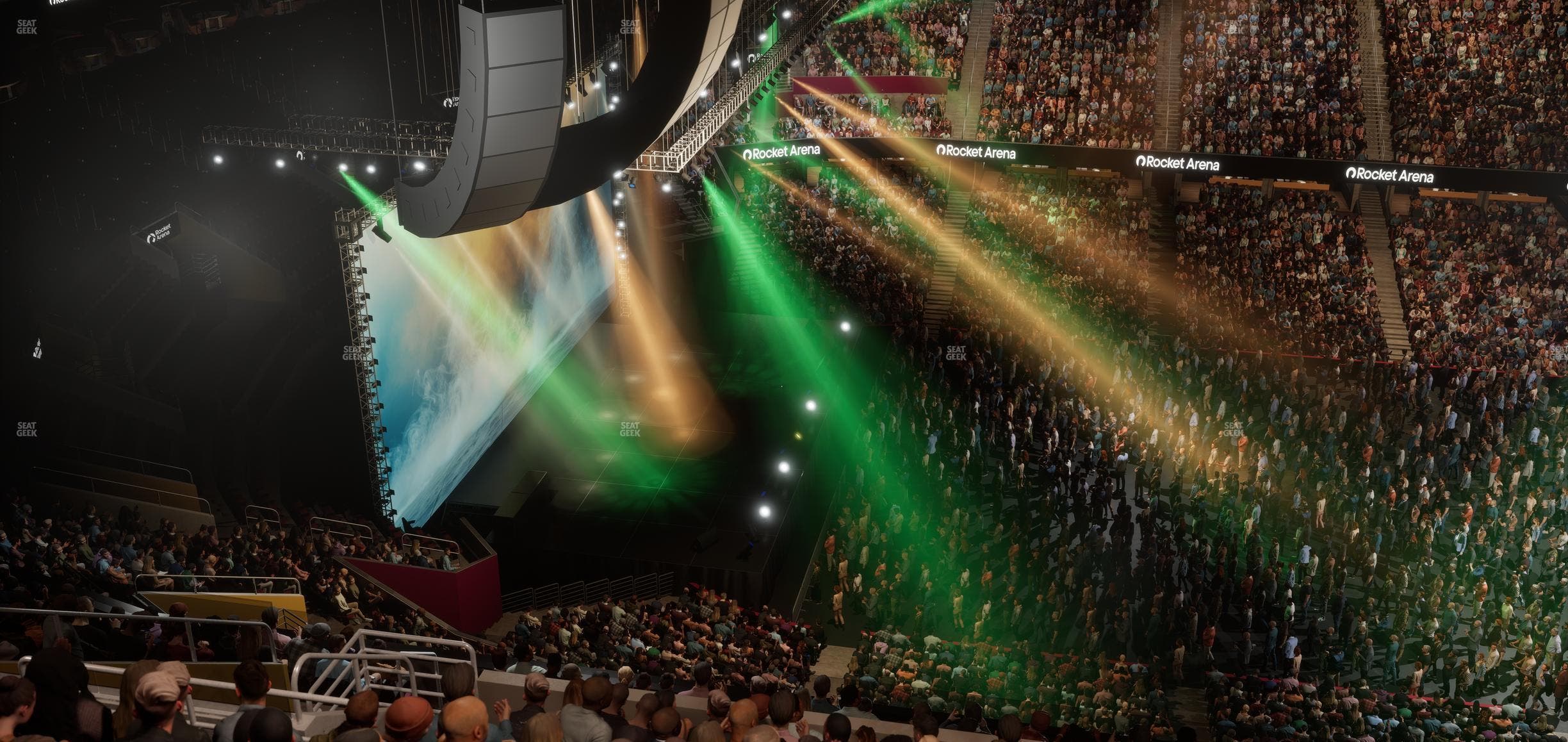 Rocket Arena - Section 211 Seat View