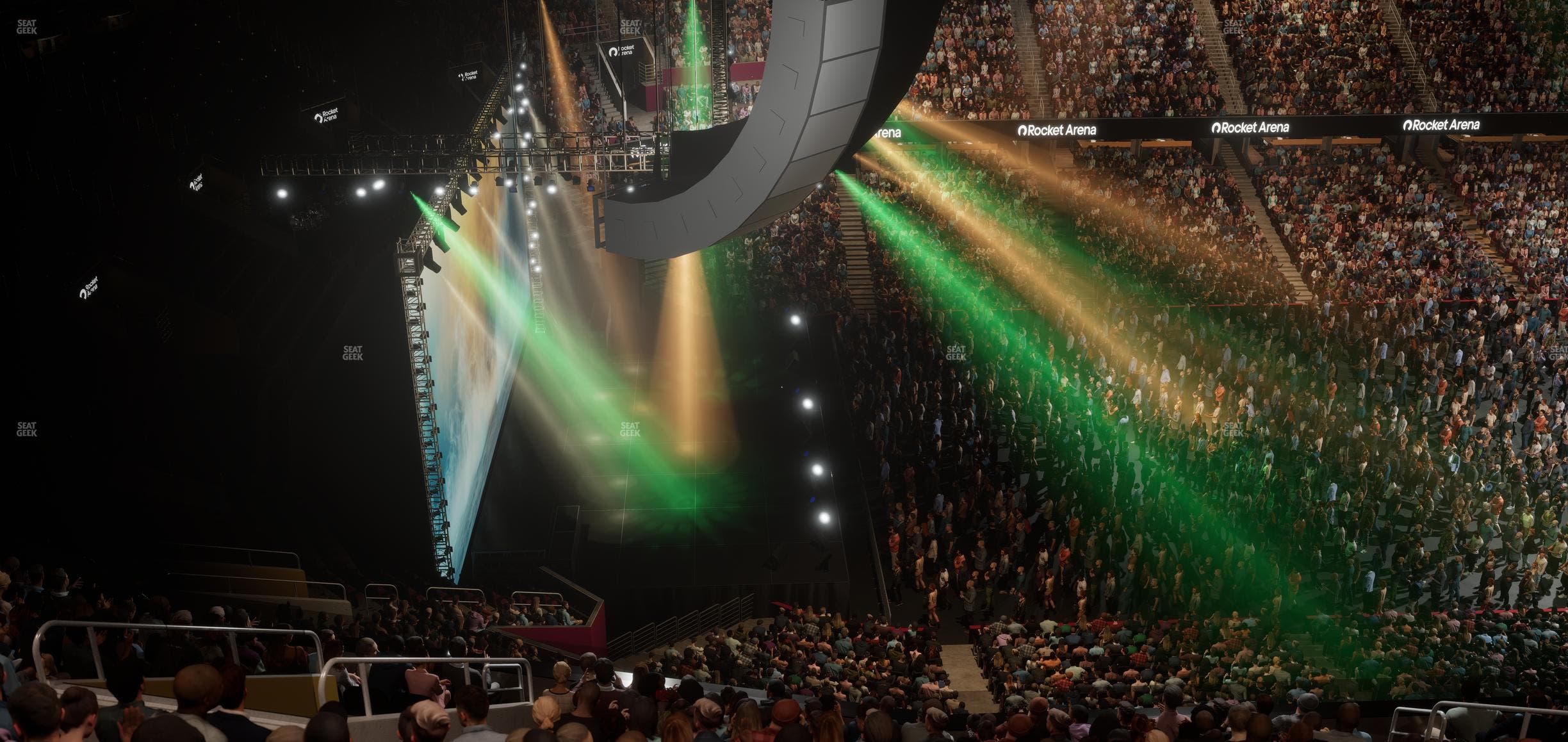 Rocket Arena - Section 212 Seat View