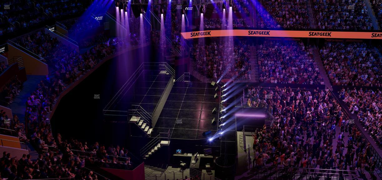 Rocket Arena - Section 212 Seat View