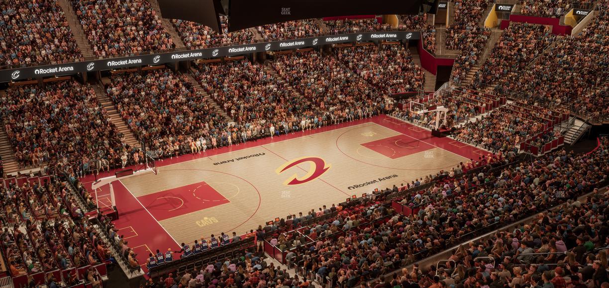 Rocket Arena - Section 212 Seat View