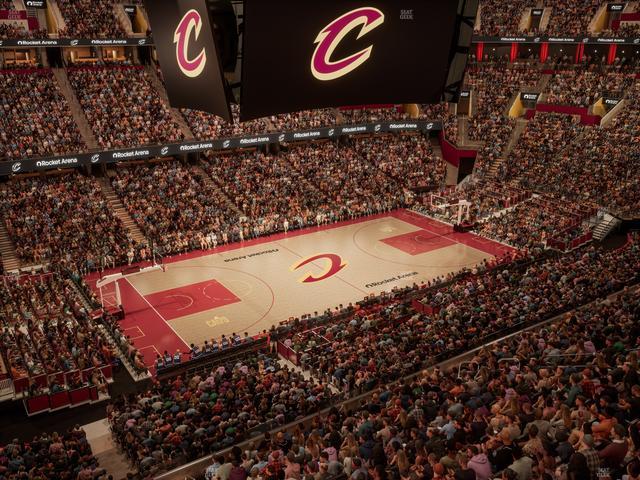 Rocket Arena - Section 212 Seat View