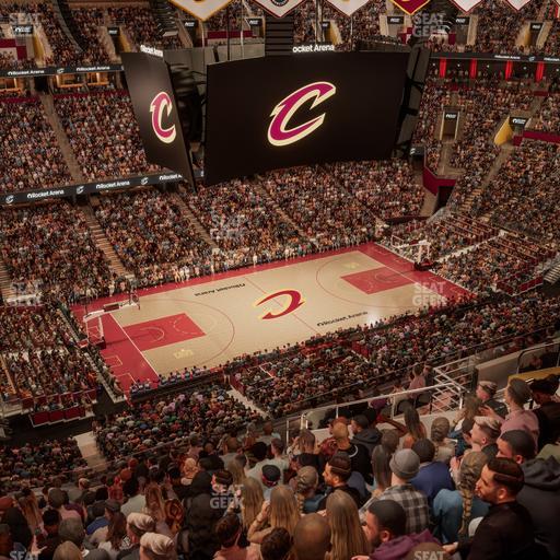 Rocket Arena - Section 212 Seat View