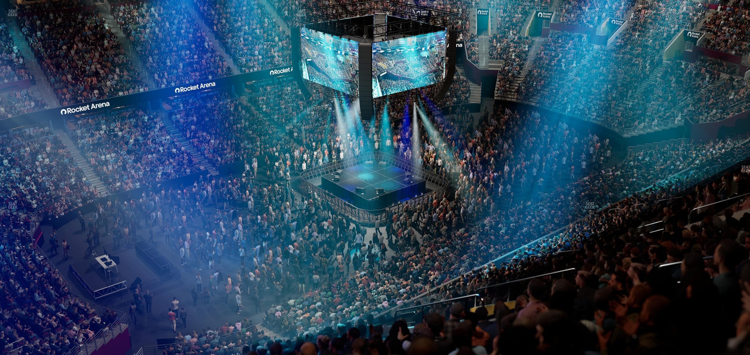 Rocket Arena - Section 213 Seat View