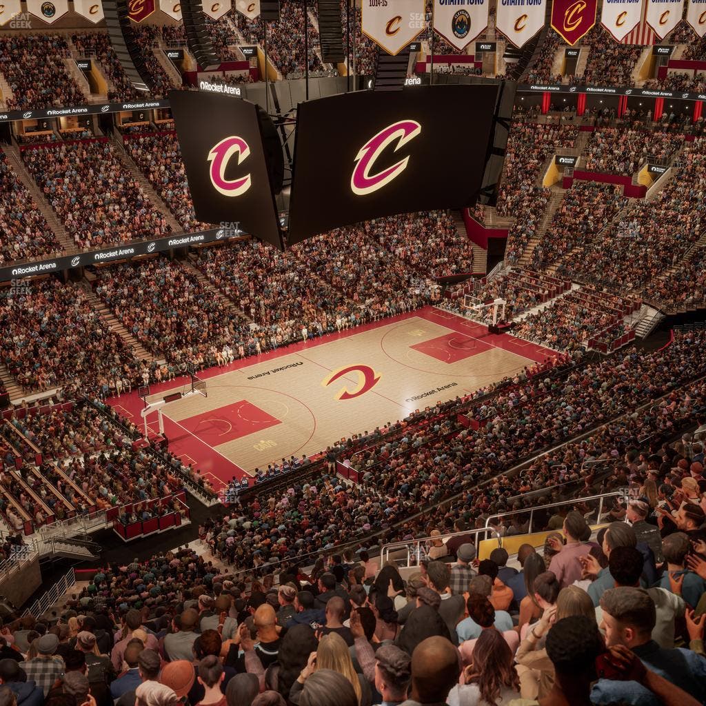 Rocket Arena - Section 213 Seat View
