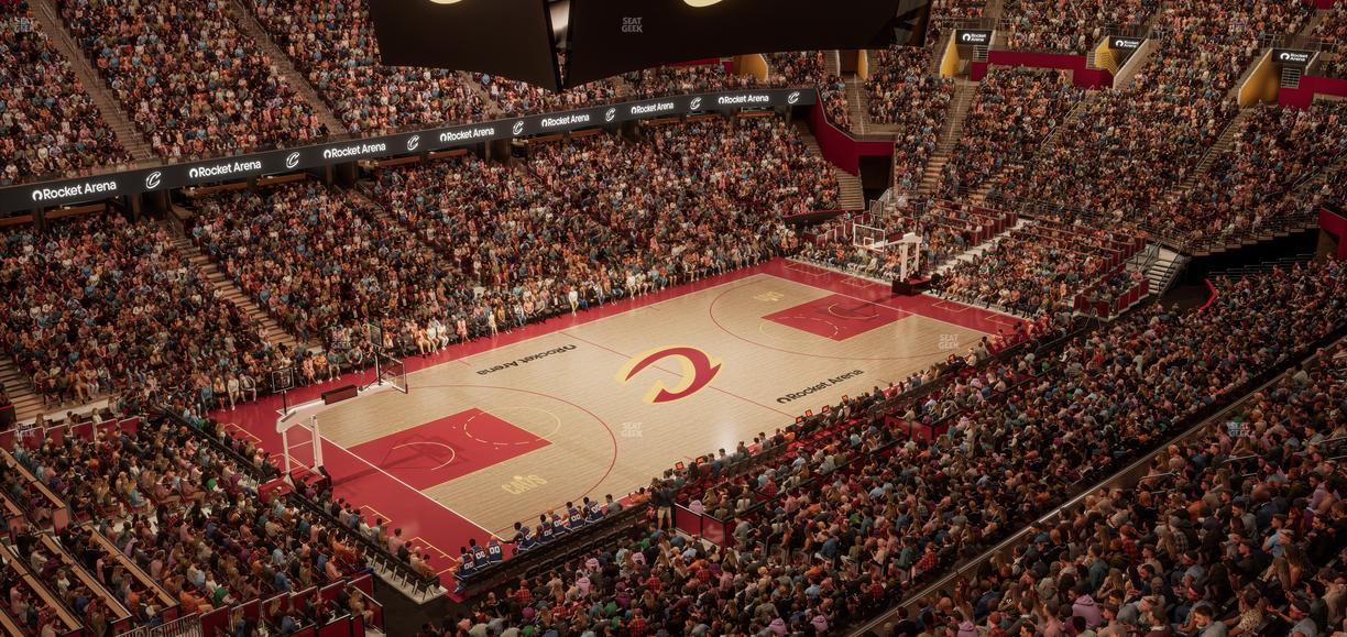 Rocket Arena - Section 213 Seat View