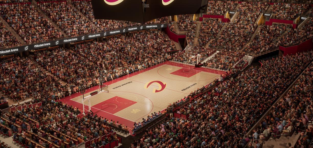 Rocket Arena - Section 214 Seat View