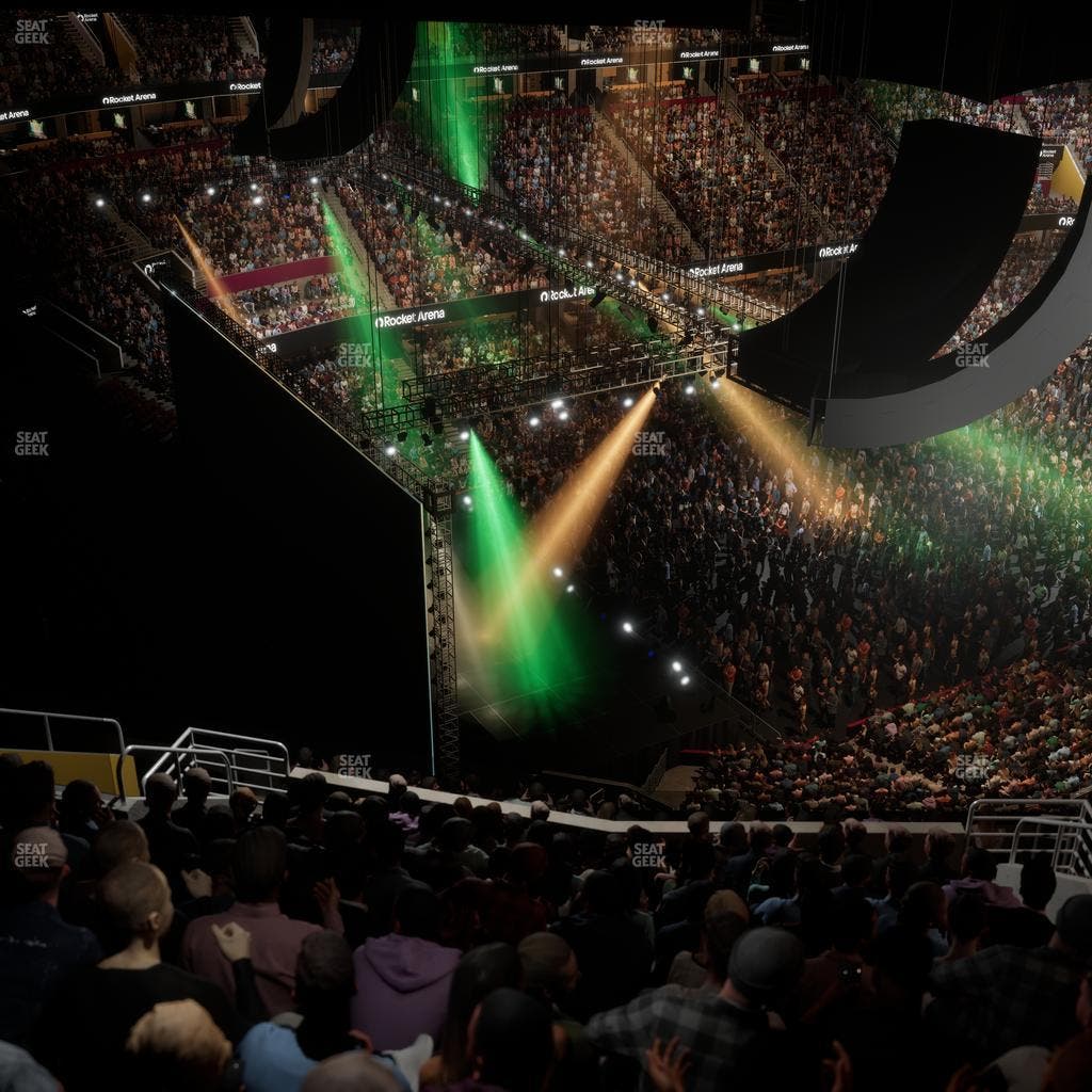Rocket Arena - Section 214 Seat View