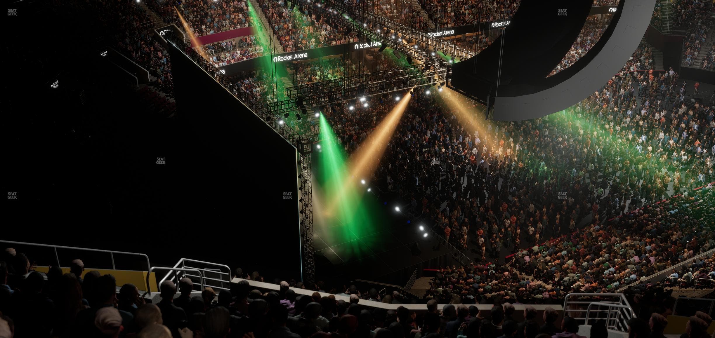 Rocket Arena - Section 214 Seat View
