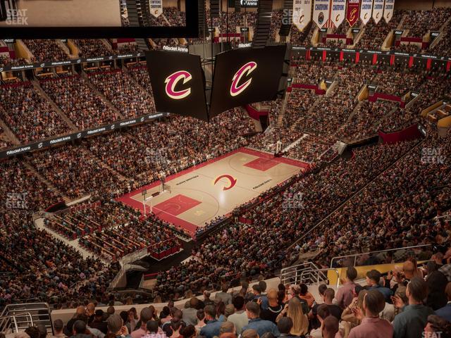 Rocket Arena - Section 214 Seat View Rocket Arena - Section 214 Seat View