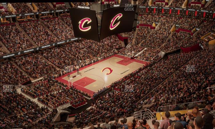 Rocket Arena - Section 214 Seat View