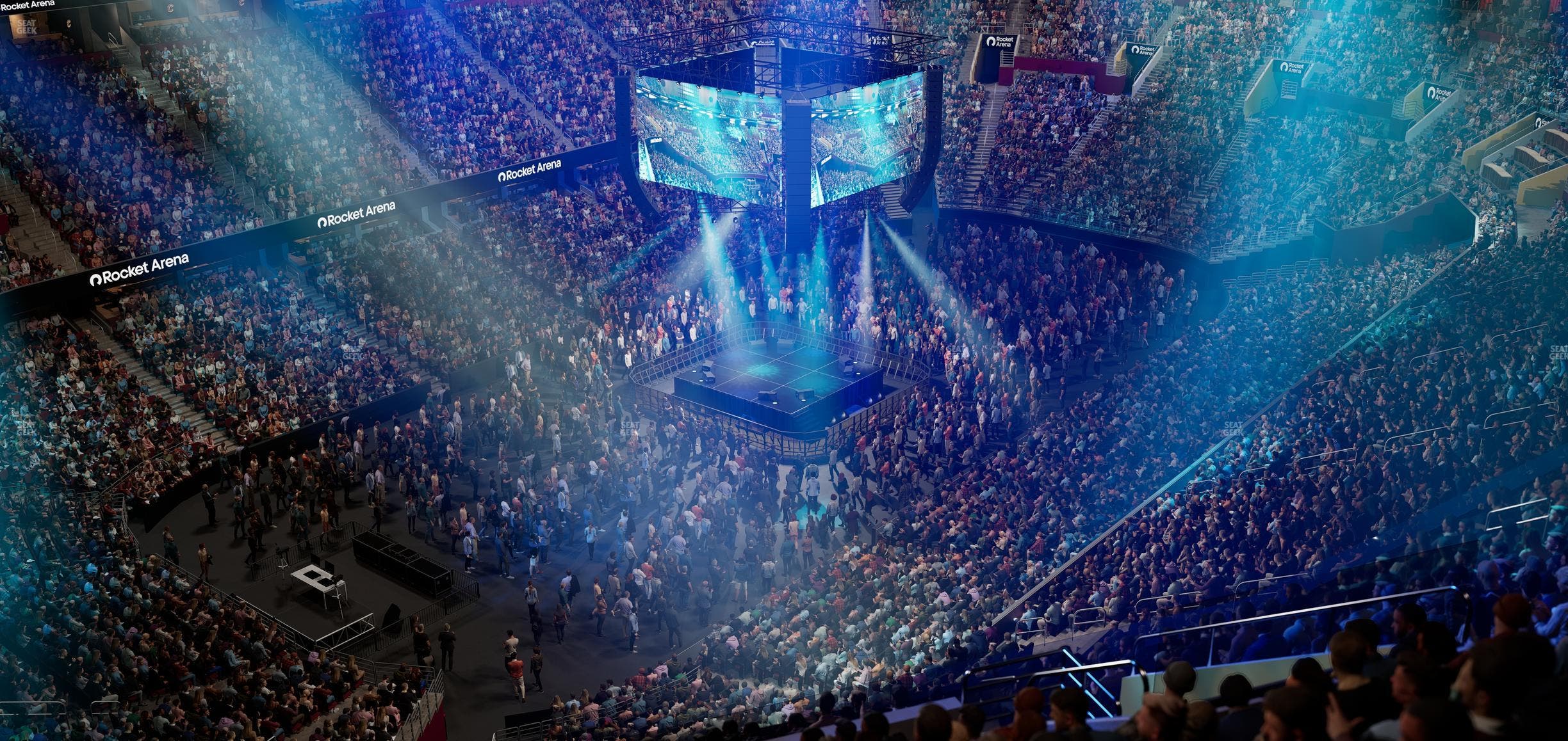 Rocket Arena - Section 214 Seat View