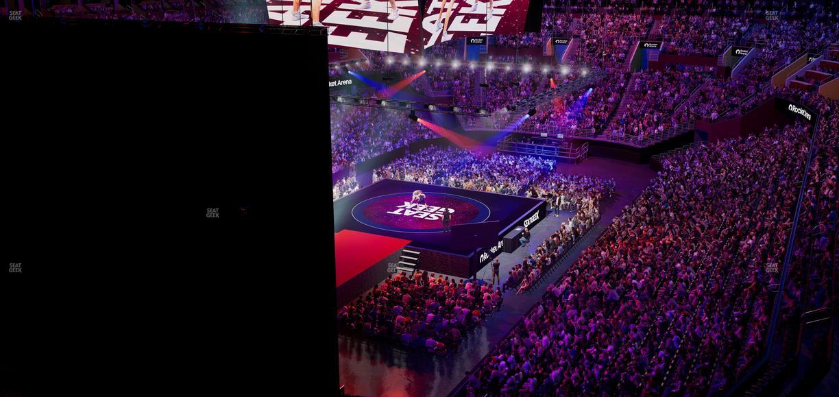 Rocket Arena - Section 215 Seat View