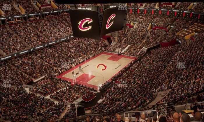 Rocket Arena - Section 215 Seat View