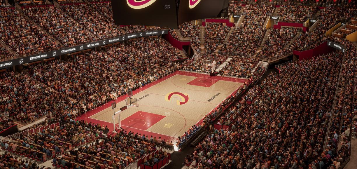 Rocket Arena - Section 215 Seat View