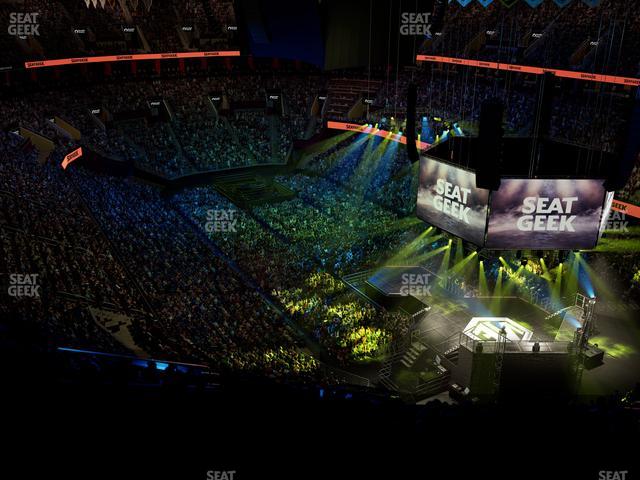 Rocket Arena - Section 218 Seat View Rocket Arena - Section 218 Seat View